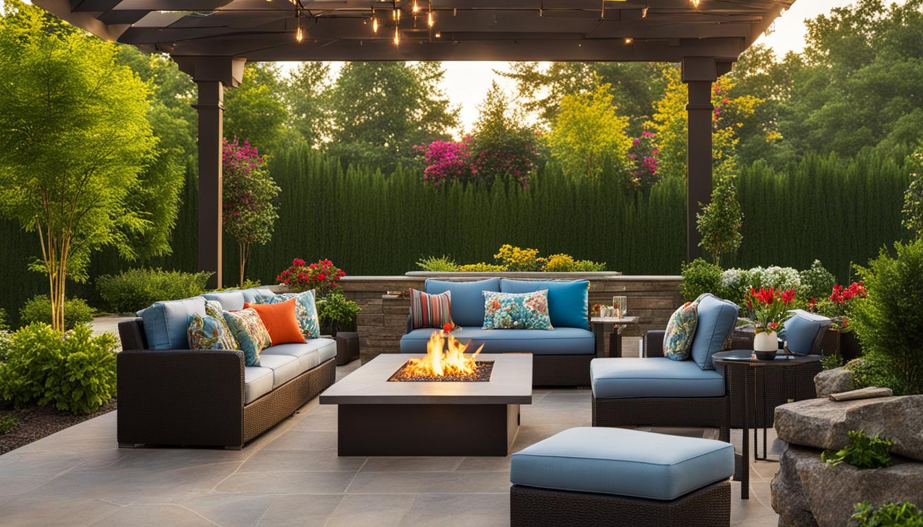 cosy backyard